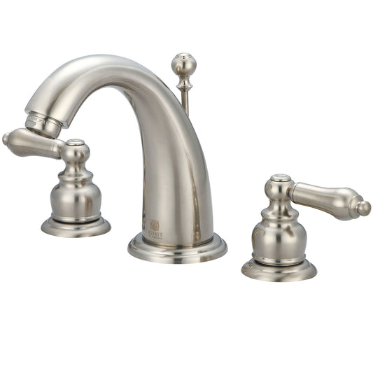 Pioneer 3Br400-Bn Lav-Brentwood 6"-16" Two Lvr Hdls J Spt W/Pop-Up-Pvd Bn