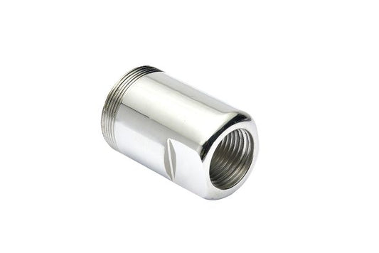 Fisher 4000-3300 Adapter 3/8F X Fisher Swivel Male 304 Stainless Steel Polished
