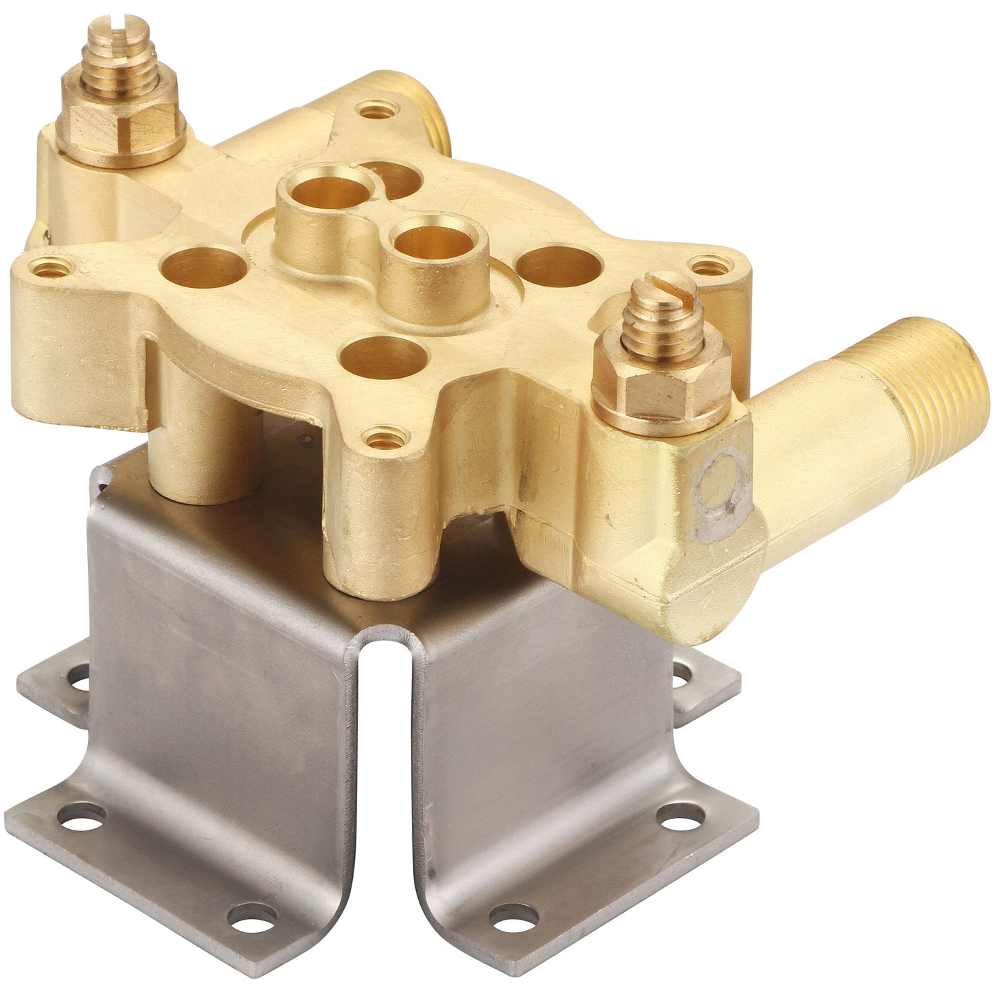 Pioneer 4410B Freestanding Tub Valve-Floor Mount-1/2" Combo Inlet W/Stop