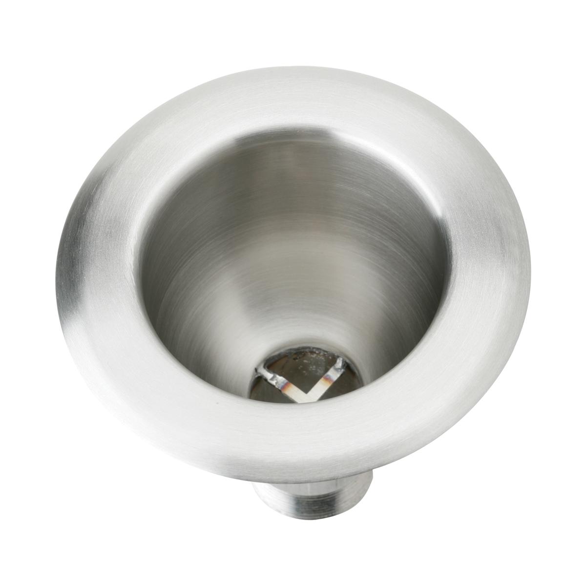 Just Manufacturing A39056-J Stainless Steel 8-7/8" x 8-7/8" x 5" Single Bowl Cup Drop-in Sink