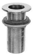 Fisher 21881 Fitting Thru Deck Broached Brass Polished Chrome Plated