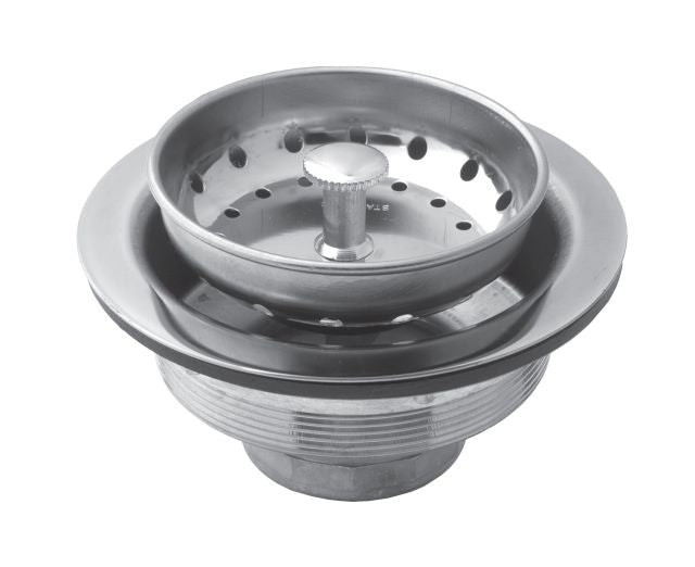 Fisher 30376 Drain Basket Strainer Stainless Steel 3 1/2