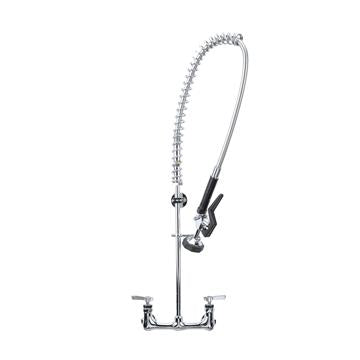 CHG KL53-1000-BR1  Pre-rinse, Wall Mount, 8"OC, 0.5"DIA, LLBR, CP,