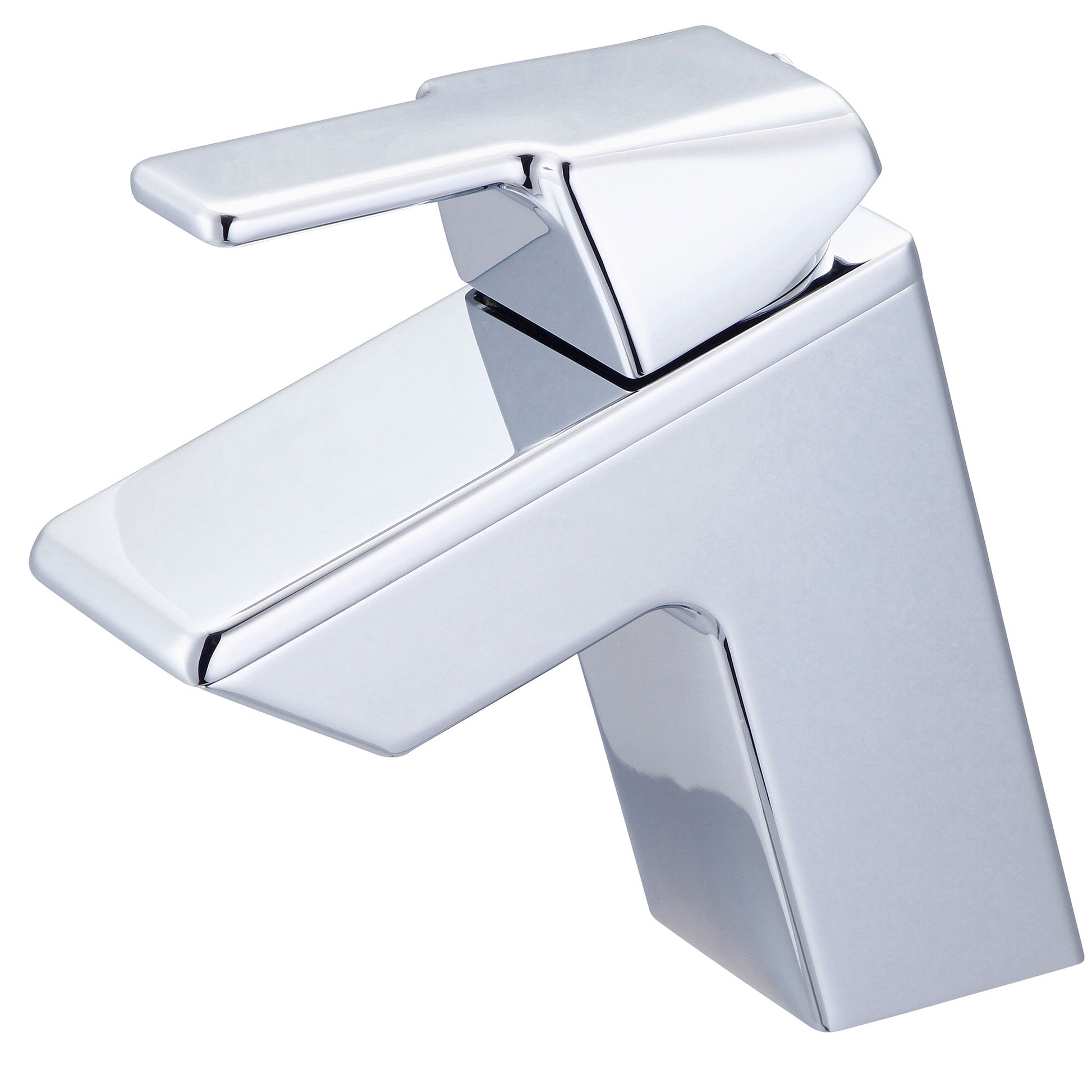 Olympia L-6013 LAV-1-HOLE SINGLE LVR HDL W/PUSH DOWN DRAIN WITH OVERFLOW 3/8" FLEX-CP