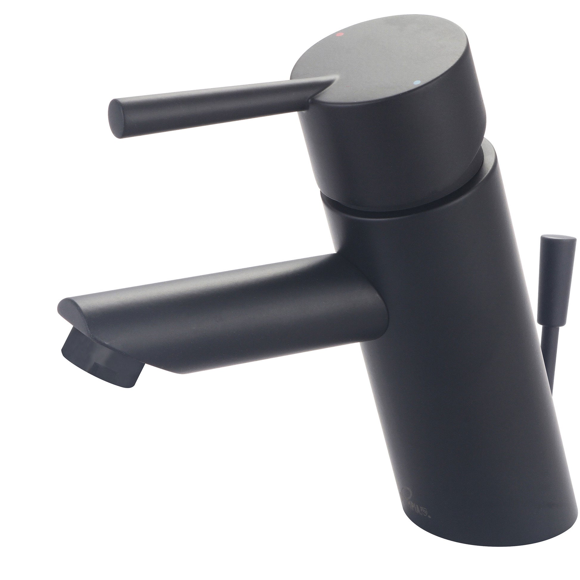 Olympia L-6050-MB LAV-1-HOLE SINGLE LVR HDL W/50/50 POP-UP DRAIN 3/8" FLEX-MB