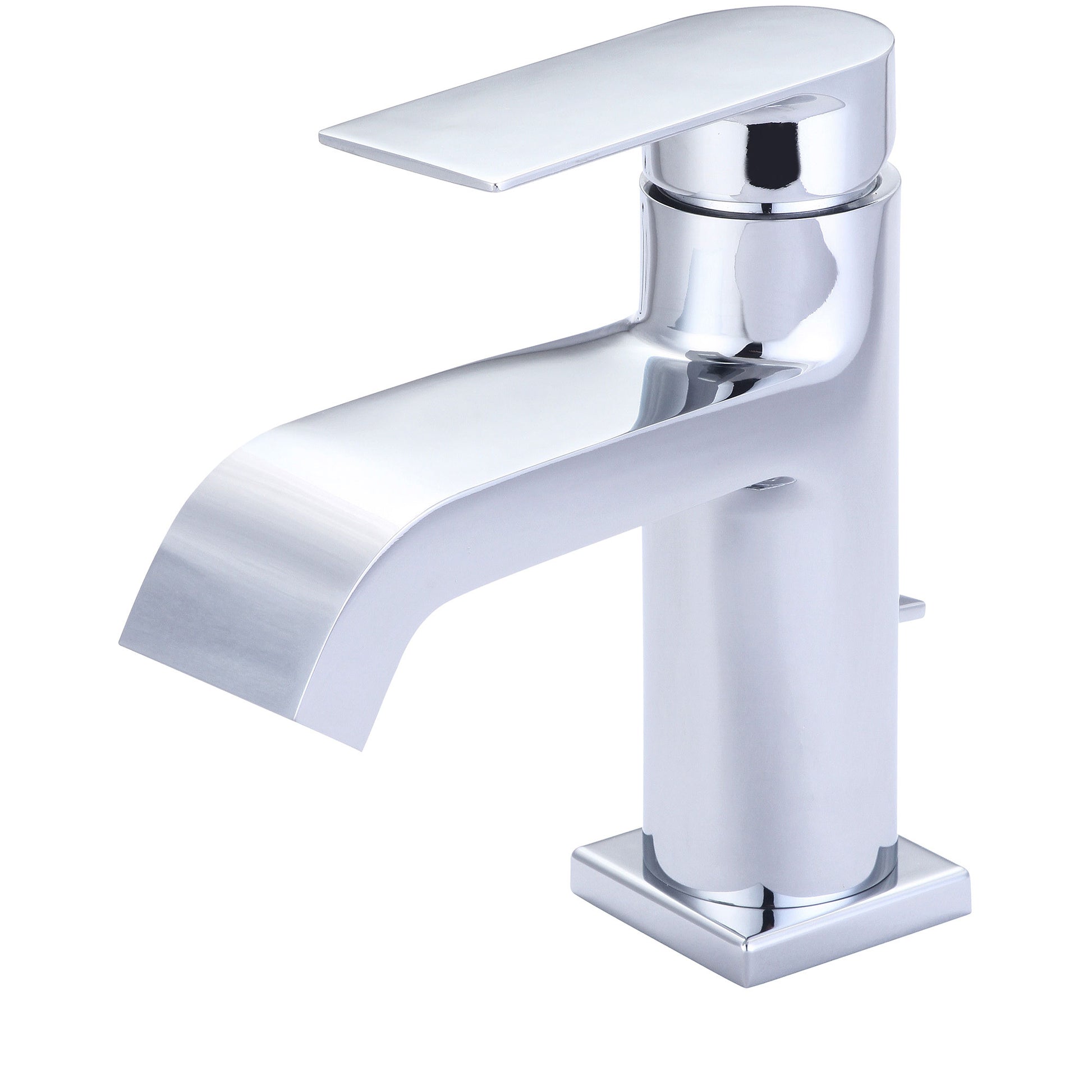 Olympia L-6090 LAV-1-HOLE SINGLE LVR HDL W/50/50 POP-UP DRAIN 3/8" FLEX-CP