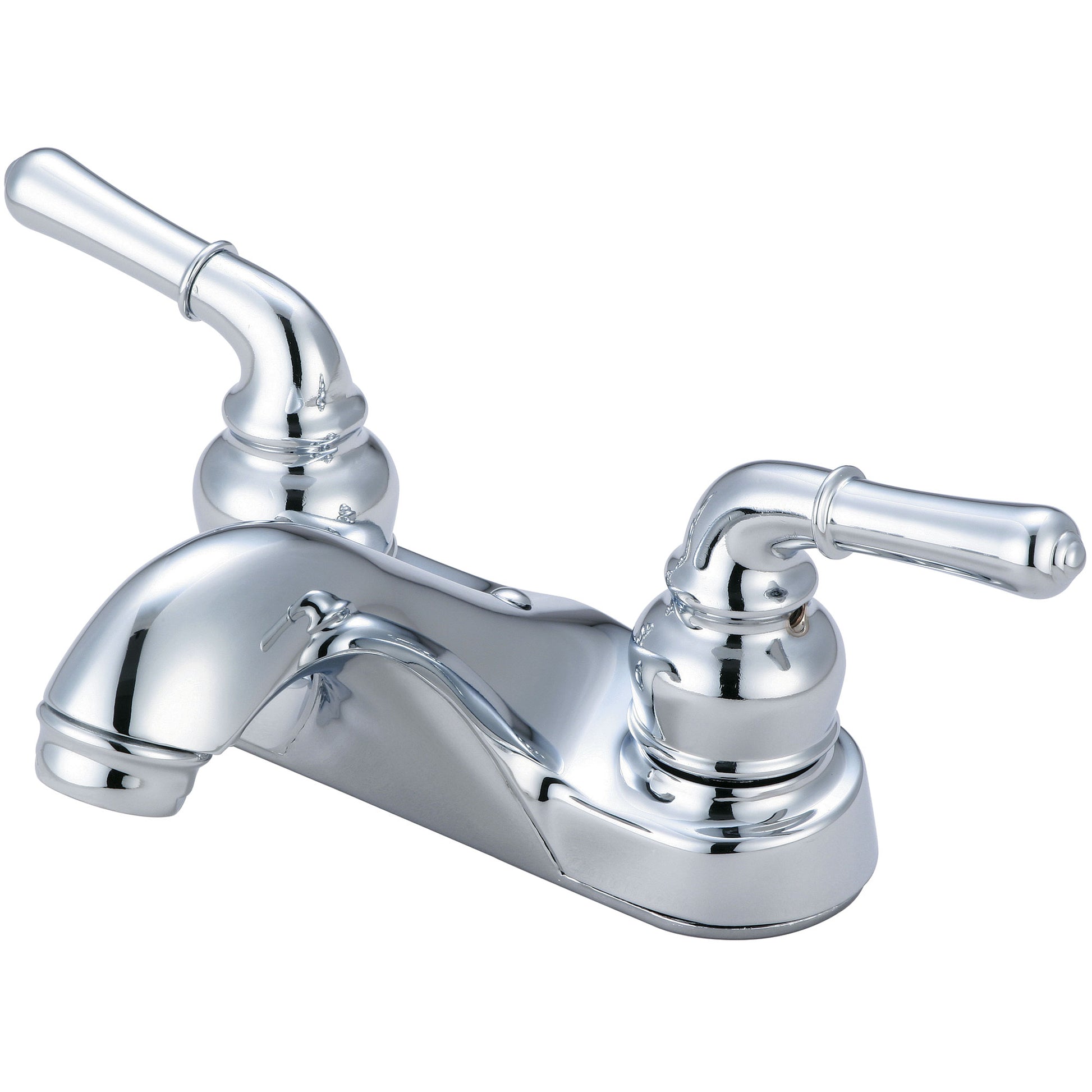 Olympia L-7241 LAV-4" TWO LVR HDL W/POP-UP HOLE COVER-CP