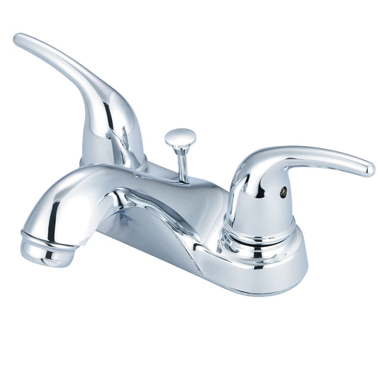 Olympia L-7270 LAV-4" TWO LVR HDL W/50/50 POP-UP DRAIN-CP