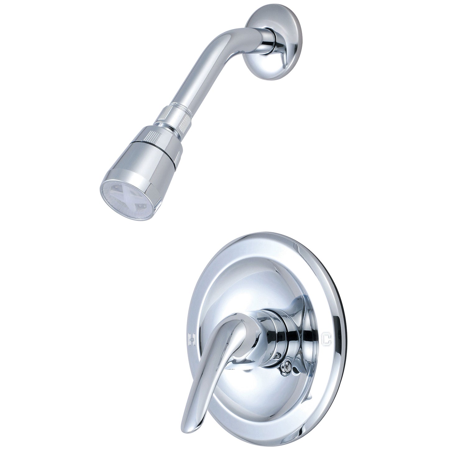 Olympia P-2002 SHOWER SET-SINGLE METAL LVR HDL SINGLE FUNC SHWR-CP
