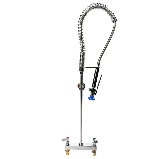 Fisher 2805-CV  Pre-rinse Unit, Spring Style, 8" Deck Control Valve, Lever Handles