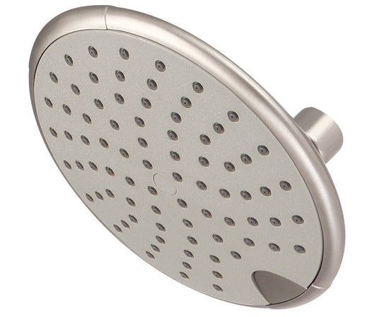 Pioneer SH-601-BN LUX FLOW 6" ROUND OFFSET AIR INJECT SHOWERHEAD 1.75 GPM (WATERSENSE)-CP