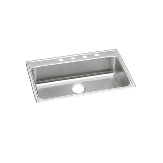 Just Manufacturing SLADA2231A451-J Stainless Steel 31" x 22" x 4-1/2" 1-Hole Single Bowl Drop-in ADA Sink