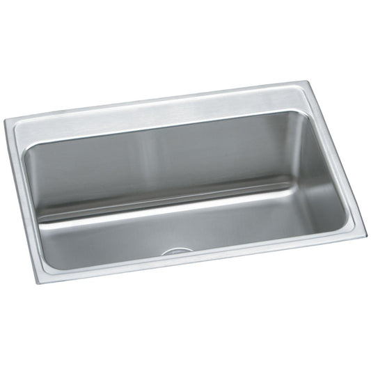 Just Manufacturing SLXD2231A0-J Stainless Steel 31" x 22" x 11-5/8" 0-Hole Single Bowl Drop-in Sink