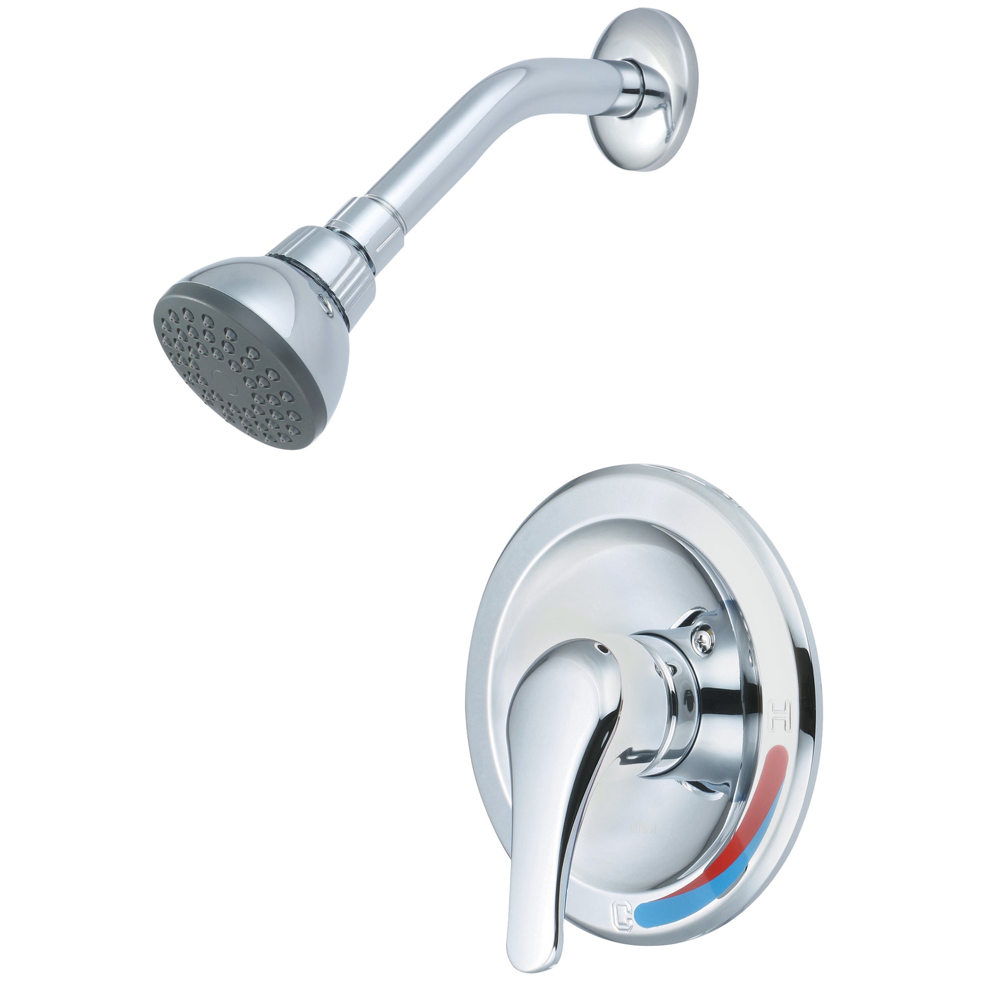 Olympia T-2302 SHOWER TRIM SET-METAL LVR HDL SINGLE FUNC SHWR-CP