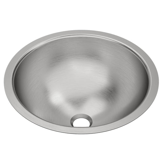 Just Manufacturing UCIF16-J Stainless Steel 18-3/8" x 18-3/8" x 8" Undermount Lavatory Sink with Overflow