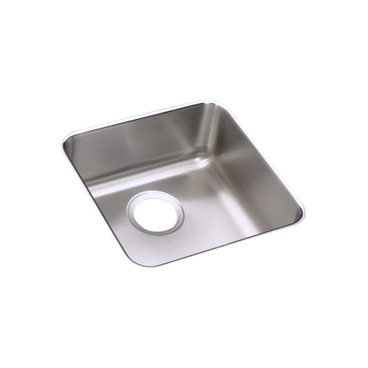Just Manufacturing US1414A-J Stainless Steel 14-1/2" x 14-1/2" x 7" Single Bowl Undermount Sink