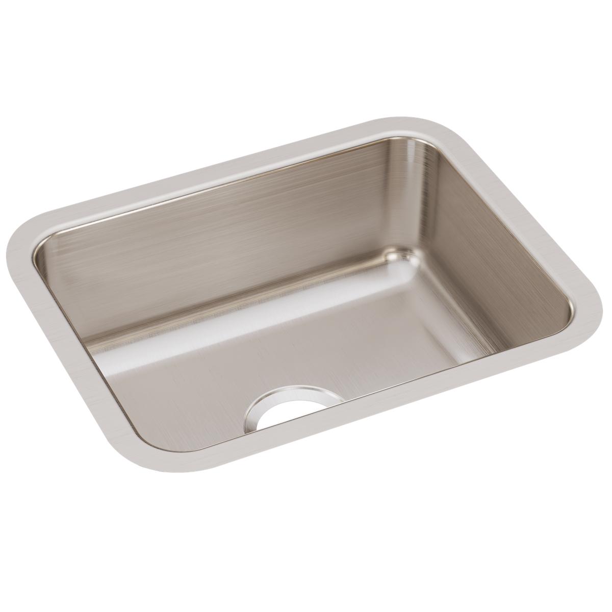 Just Manufacturing US1620A-J Stainless Steel 20-1/2" x 16-1/2" x 7-7/8" Single Bowl Undermount Sink