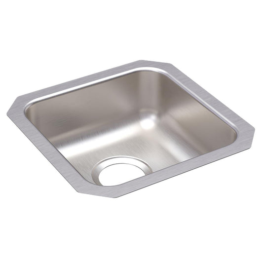 Just Manufacturing USADA1414A50-J Stainless Steel 14-1/2" x 14-1/2" x 5" Single Bowl Undermount ADA Sink