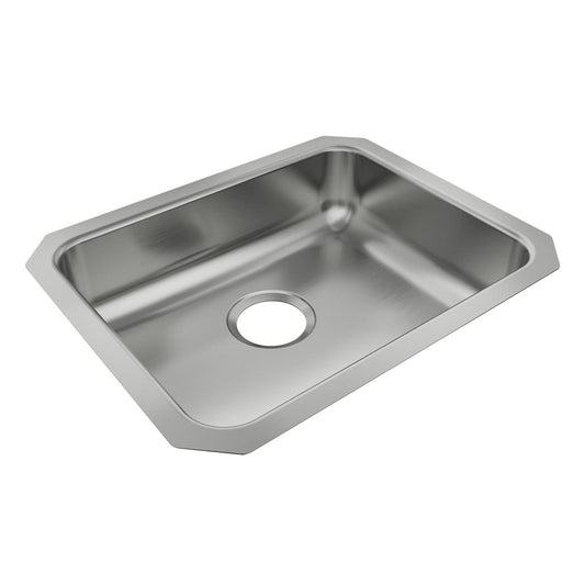 Just Manufacturing USADA1620A45-J Stainless Steel 20-1/2" x 16-1/2" x 4-3/8" Single Bowl Undermount ADA Sink