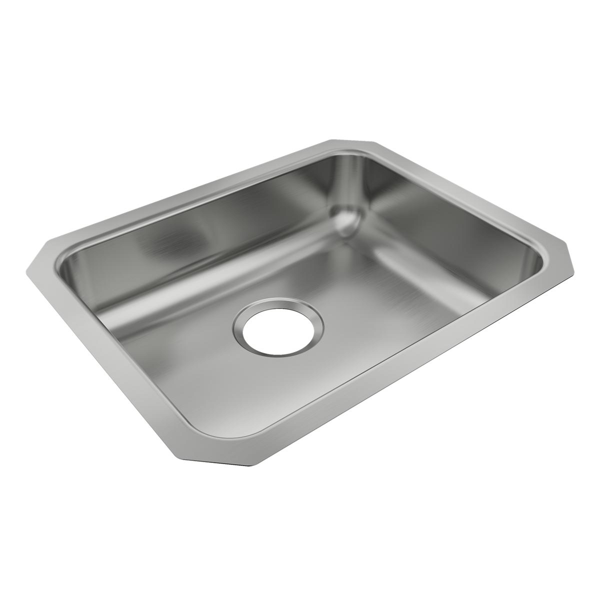 Just Manufacturing USADA1620A55-J Stainless Steel 20-1/2" x 16-1/2" x 5-3/8" Single Bowl Undermount ADA Sink