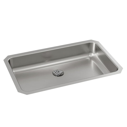 Just Manufacturing USFADA1830A50-J Stainless Steel 30-1/2" x 18-1/2" x 5" Single Bowl Undermount ADA Sink w/Overflow
