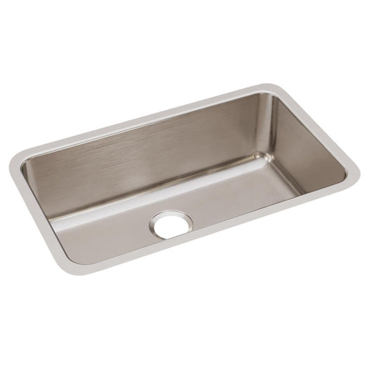 Just Manufacturing USX1830A-J Stainless Steel 30-1/2" x 18-1/2" x 10" Single Bowl Undermount Sink