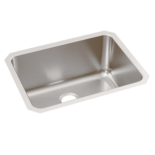 Just Manufacturing USXD1824A-J Stainless Steel 25-1/2" x 19-1/4" x 12" Single Bowl Undermount Sink