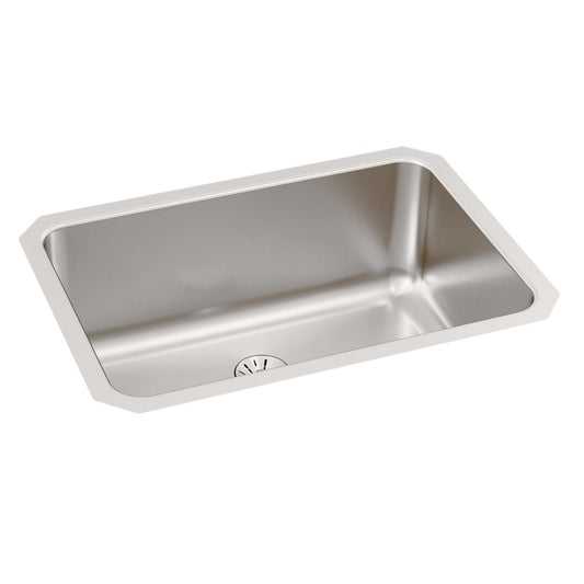 Just Manufacturing USXN1824A-J Stainless Steel 26-1/2" x 18-1/2" x 10" Single Bowl Undermount Sink with Integra Drain
