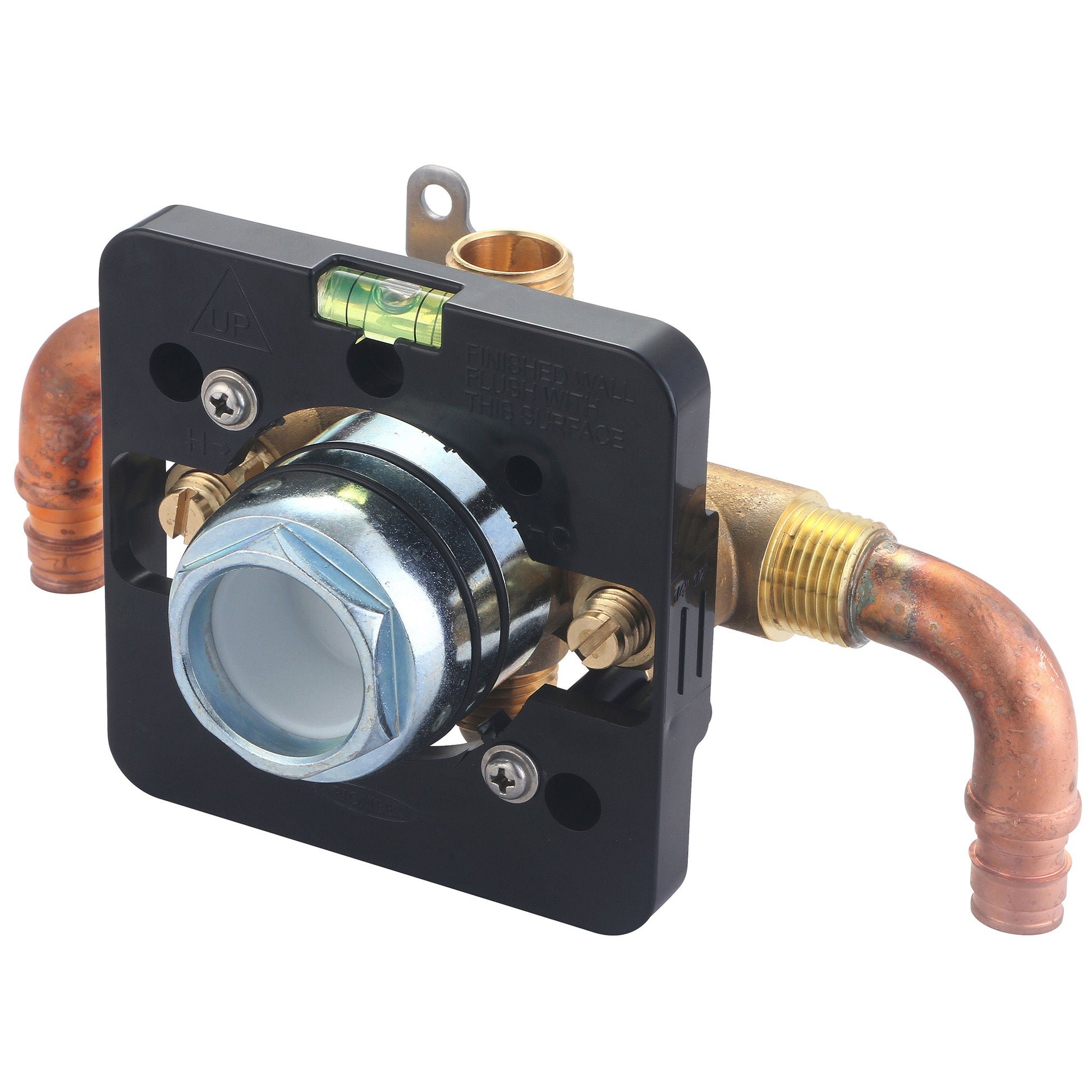 Olympia V-2300B-EP90D TUB & SHWR VALVE ONLY-SINGLE HDL UPONOR PEX 90-DEGREE DOWN INLET COMBO OUTLET W/STOP