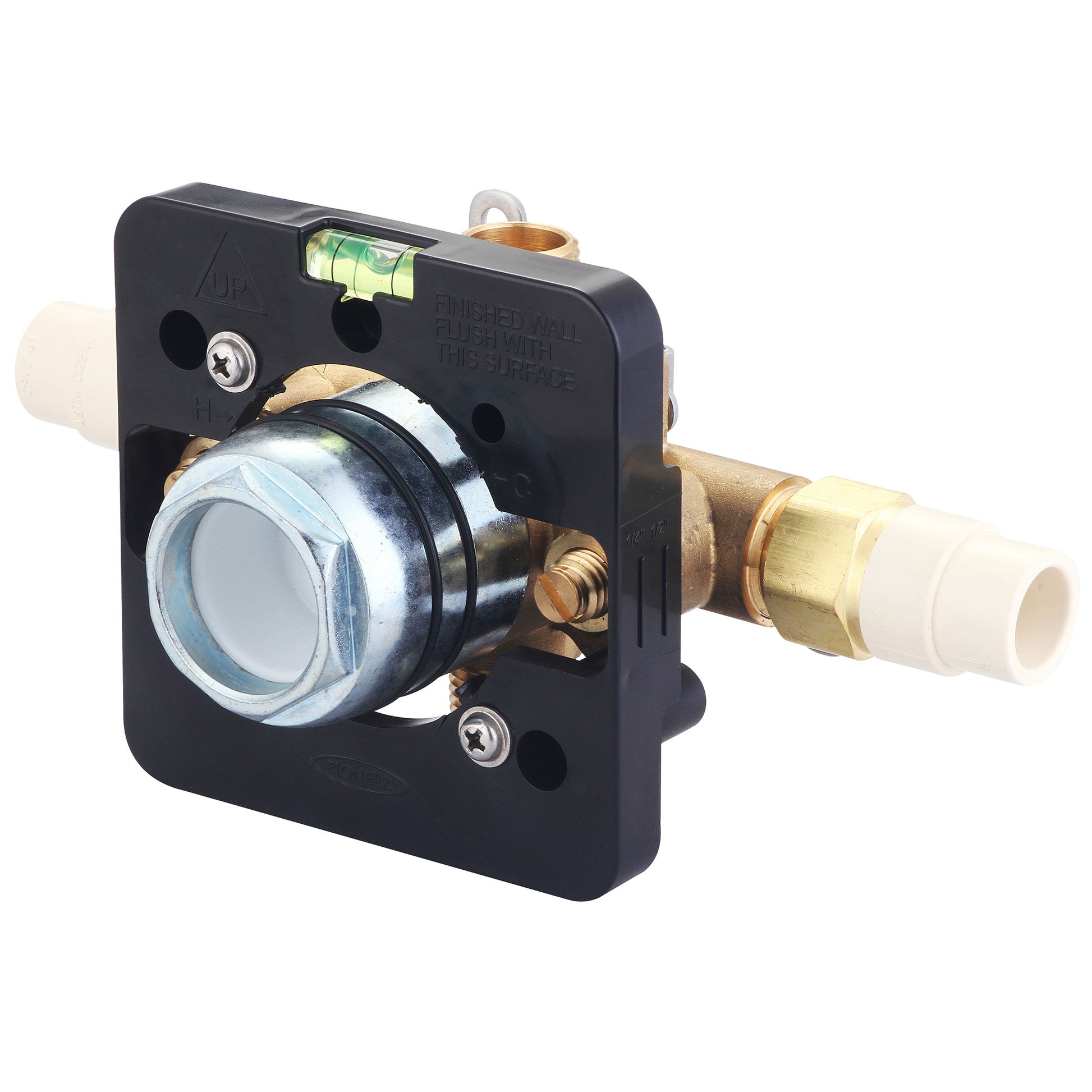 Olympia V-2303B TUB & SHWR VALVE ONLY-SINGLE HDL 1/2" CPVC INLET COMBO OUTLET W/STOP