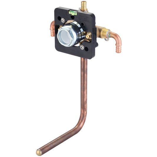 Olympia V-2304B TUB & SHWR VALVE ONLY-SINGLE HDL 1/2" PEX INLET 1/2" COPPER STUB TUB OUTLET W/STOP
