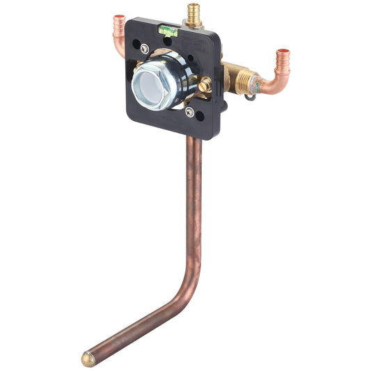 Olympia V-2306B TUB & SHWR VALVE ONLY-SINGLE HDL 1/2" PEX INLET 1/2" COPPER STUB TUB OUTLET W/STOP