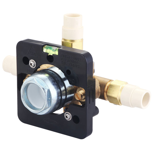 Olympia V-2311B TUB & SHWR VALVE ONLY-SINGLE HDL 1/2" CPVC INLET/SHOWER OUTLET COMBO TUB OUTLET W/STOP