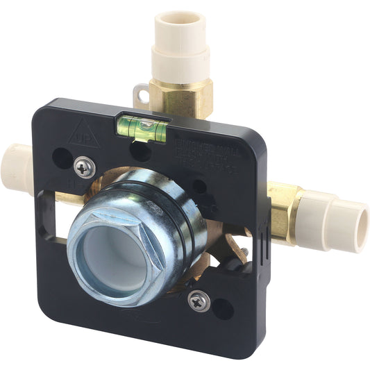 Olympia V-2411B TUB & SHWR VALVE ONLY-SINGLE HDL 1/2" CPVC INLET/SHOWER OUTLET COMBO TUB OUTLET