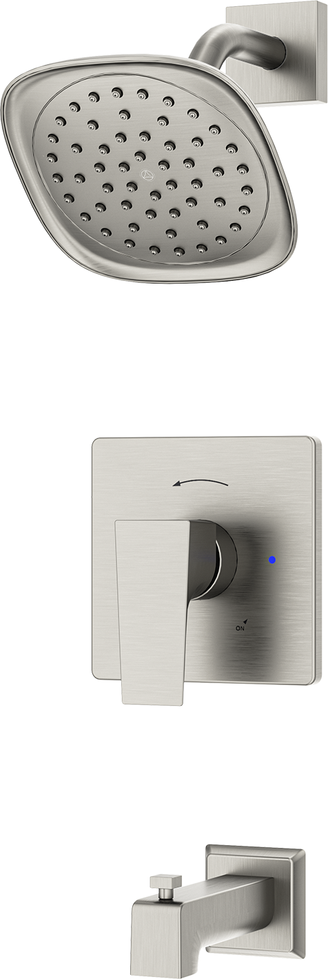 Symmons 4992STNTRM Verity HydroMersion Tub and Shower Trim