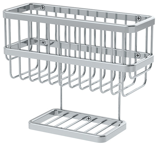 Symmons 0806-SB Soap Basket, Dual Shelf