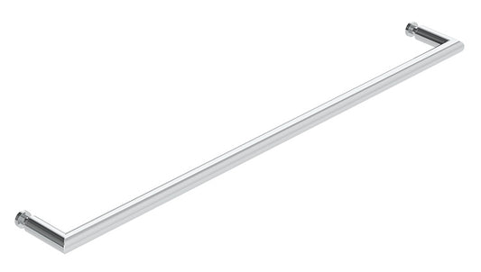 Symmons 0100-3GMTB-24 Towel Bar, Glass Mounted, 24