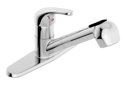 Symmons SK-6600-1.5 Unity Single Handle Kitchen Faucet with pull-out Spray