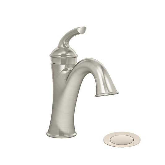 Symmons SLS5512STNPP Elm Single Handle Bathroom Faucet