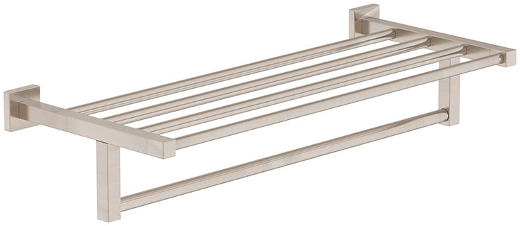 Symmons 363TS-22-STN Duro 22" towel shelf with bar