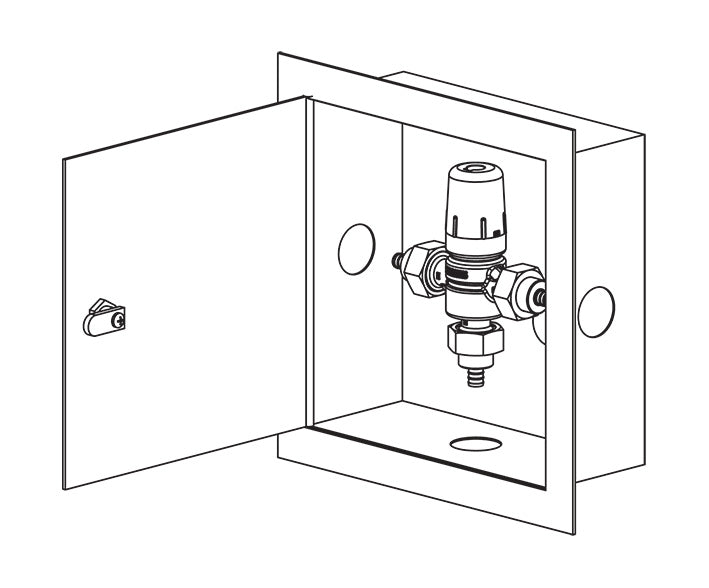 Symmons 7-225B-CK-PEX MaxLine High Flow Valve