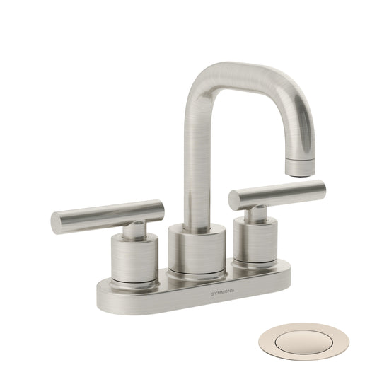 Symmons SLC3512STNPP Dia Centerset Bathroom Faucet