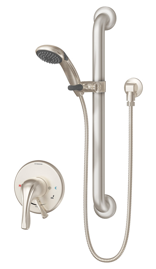 Symmons S-9603-PLR-1.5-STN Origins Shower system with secondary integral volume control