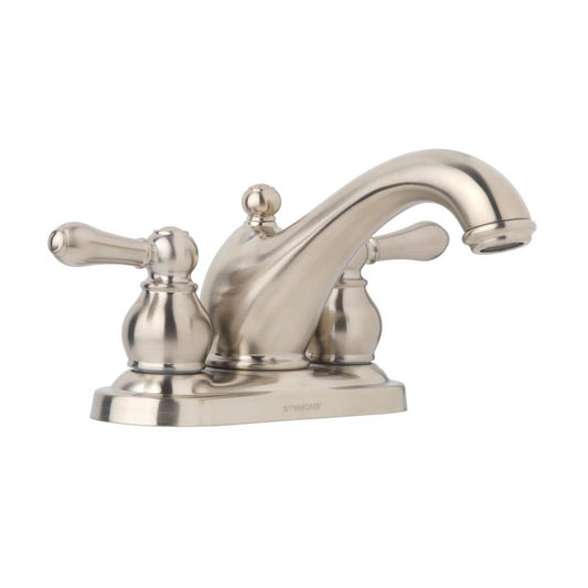 Symmons SLC76221.2-STN Allura 4" Centerset Faucet