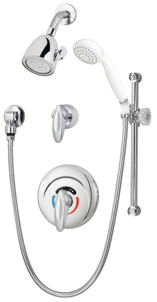 Symmons 1-117-FS-B30-1.5-TRM Safetymix Shower trim with Hand Shower and Lever Handle