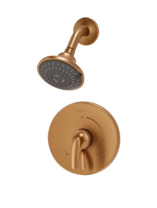 Symmons S5501BBZTRM Elm tub/Shower trim with Lever Handle and secondary integral diverter