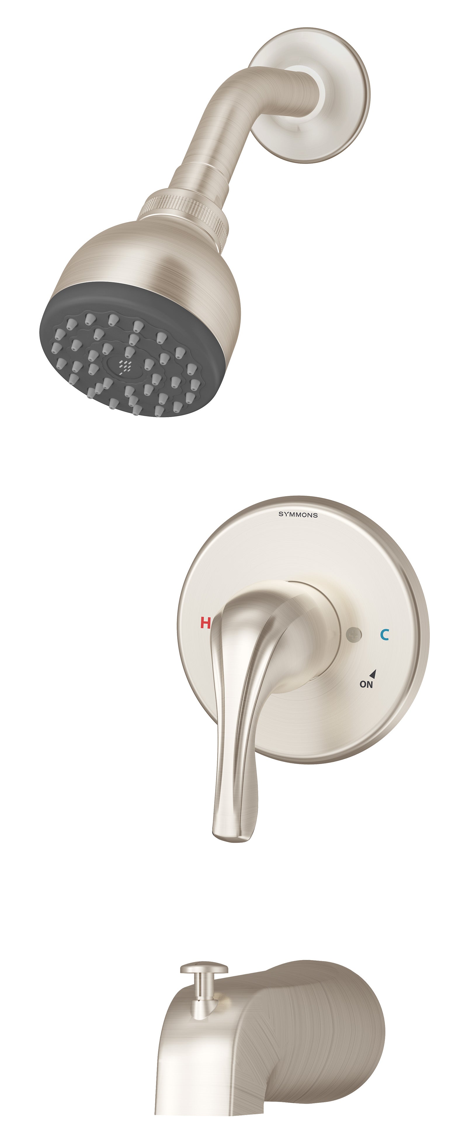 Symmons 9602-PLR-1.5-STN Origins tub/Shower system