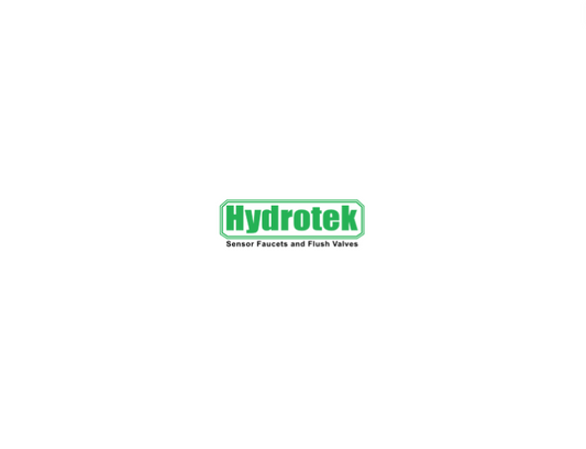 Hydrotek H8-B1-0375 Hardwired 0.375 GPF (3/8 Gallon per Flush) Urinal, 3/4" Stop and 3/4" Top Spud