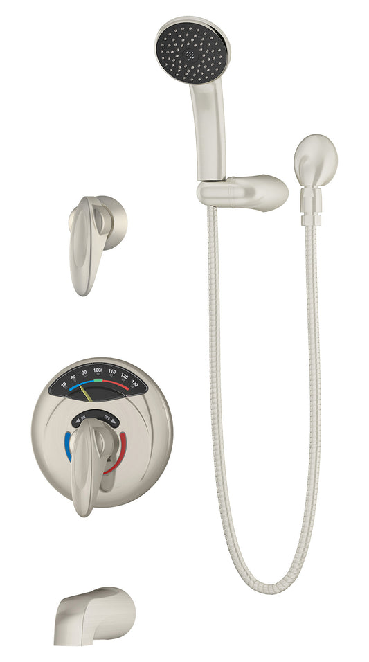 Symmons 1-500VT-H401-V-STN-TRM Visu-Temp With Clear-Vue Trim