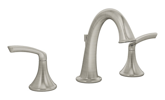 Symmons SLW-5512-STN-1.0 Elm two Handle Widespread lavatory Faucet